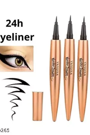 24H Max Black Wonder Drawing Smooth Liquid Eyeliner have fine sponge tip, silky touch Long lasting water-proof